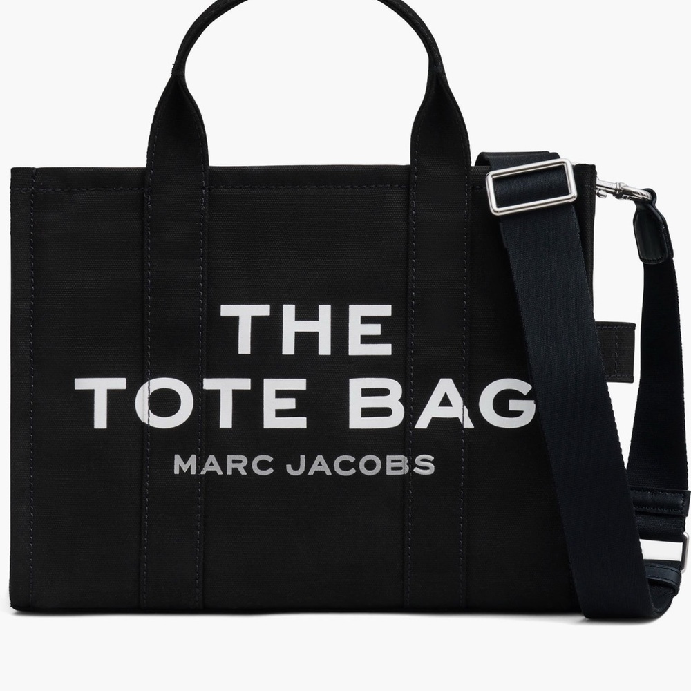 Marc Jacobs Black Minimalist Tote Bag